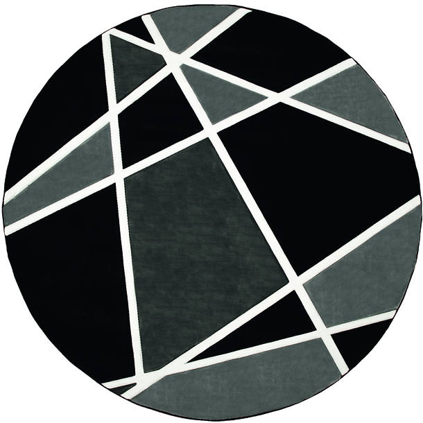 Orren Ellis Zabala Paisley Turquoise/Gray Area Rug & Reviews Wayfair